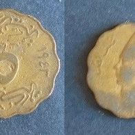Münze Ägypten: 5 Milliemes 1943