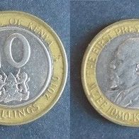 Münze Kenia: 10 Shilling 2010