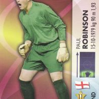 Panini Trading Card zur Fussball WM 2006 Paul Robinson Nr.5/150 aus England