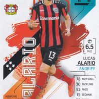 Bayer Leverkusen Topps Match Attax Trading Card 2021 Lucas Alario Nr.249