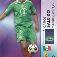 Panini Trading Card zur Fussball WM 2006 Carlos Salcido Nr.42/150 aus Mexico