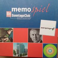 Werbe Memory Spiel von Axel Springer Sonntagsclub