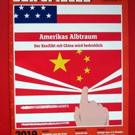 Spiegel 2019 Nr.01 Amerikas Albtraum China liberale Politik Konjunktur 3-D-Druck