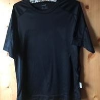 schwarzes T-Shirt Gr. 152/158 (XXS) - (3919)
