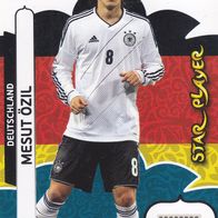 Panini Trading Card Fussball EM 2012 Mesut Özil Nr.35 Star Spieler