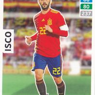 Panini Trading Card Road to Uefa EM 2020 Isco aus Spanien Nr.60
