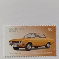Opel Manta 90 Cent postfrische Briefmarke