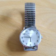 Uhr-32 Armbanduhr, Herrenuhr, Damenuhr, mit Zugarmband, Flexo Band, Senioren