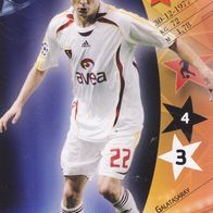 Galatasaray Istanbul Panini Trading Card Champions League 2007 Sasa Ilic Nr.118