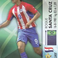 Panini Trading Card zur Fussball WM 2006 Roque Santa Cruz Nr.136/150 aus Paraquay