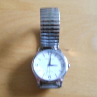 Uhr-48 Armbanduhr, Herrenuhr, Damenuhr, mit Zugarmband, Flexo Band, Seniorenuhr
