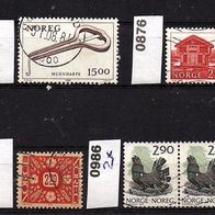 H332 Norwegen Mi. Nr. 859 + 864 + 876 + 877 + 943 + 964 + 986 (2x) + 987 o <