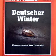 Spiegel 2020 Nr.09 Deutscher Winter Aus rechtem Hass Terror wird Corvid-19