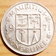 1 Rupee 1971 Mauritius
