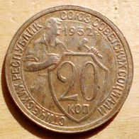 20 Kopeken 1932 Sowjetunion