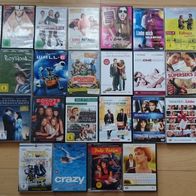 25x DVD Sammlung Konvolut Komödie Drama Abenteuer Romantik