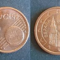 Münze Spanien: 5 Euro Cent 2000 - Vorzüglich