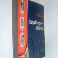 RFT Empfängerröhren, Röhrentaschenbuch, Ausgabe 1961, und mehr