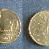 Münze Litauen: 20 Euro Cent 2015
