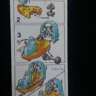 Ü - Ei Beipackzettel Propellerboot - Rennen - K 93n 83