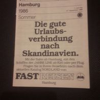 Städteverbindung Hamburg der DB 1986 Sommer