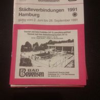 Städteverbindung Hamburg der DB 1991