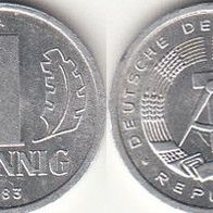 DDR 1 Pfennig 1983 A (m462)