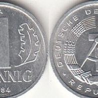 DDR 1 Pfennig 1984 A (m463)