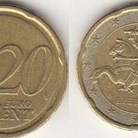 Litauen 20 Cent 2015 (m465)