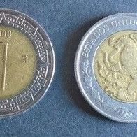 Münze Mexiko: 1 Pesos 2008