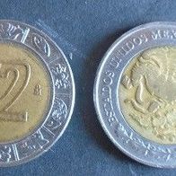 Münze Mexiko: 2 Pesos 1996