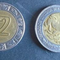 Münze Mexiko: 2 Pesos 1998