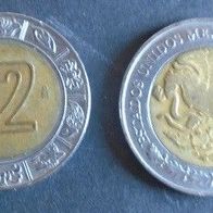 Münze Mexiko: 2 Pesos 2000
