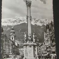 AK/ Ansichtskarte: Innsbruck Maria Theresienstraße mit Nordkette - Echte Photographie