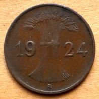 1 Rentenpfennig 1924 A