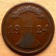 2 Rentenpfennig 1924 D
