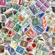 Ein Scannerlot Briefmarkenmarken Berlin 1 gestempelt