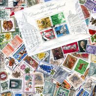 Ein Scannerlot Briefmarkenmarken Berlin 2 gestempelt