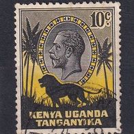 Ostafrik. Gemeinschaft, 1935, Mi. 33, Löwe, 1 Briefm., gest./ Kenya Uganda Tanganyika