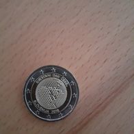2 Euro Slowenien 2018 Weltbienentag Gedenkmünze bankfrisch