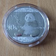 China - 10 Yuan 2017 "Panda" (30g Silber)