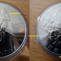 Korea Seoul 2000 Won 1986 (N) Stgl. / Boxkämpfer / Max.337.454 Exemplare