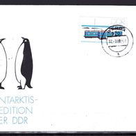 DDR 1988 Antarktisforschungsstation der DDR Georg Forster MiNr. 3160 FDC gestempelt 2
