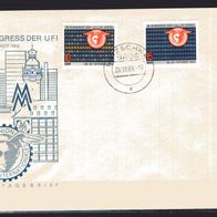 DDR 1969 Kongress des Internationalen Messeverbandes (UFI), Leipzig MiNr. 1515 - 1516