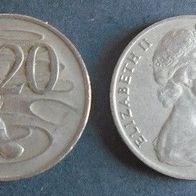 Münze Australien: 20 Cent 1970