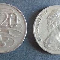 Münze Australien: 20 Cent 1980