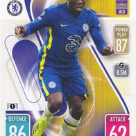 FC Chelsea Topps Trading Card Champions League 2021 N´Golo Kante Nr.72