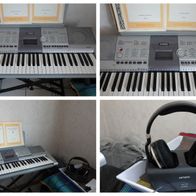 Yamaha Keyboard Portatone PSR-295 mit Ständer und Kopfhörern