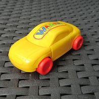 NEU: Race Car "Wader" Rennwagen Spielzeugauto gelb 8 cm Rennauto Plastik Auto