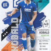 Karlsruher SC Topps Trading Card 2021 Christoph Kobald Nr.389